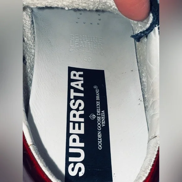 Authentic Golden Goose Superstar David Bowie Limited Edition Sneakers - Picture 8 of 15